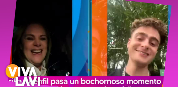 Erika Buenfil 'no llega al baño' y sufre bochornoso momento