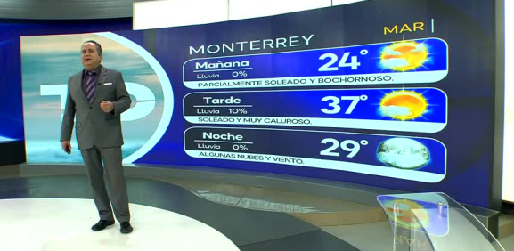 Abimael Salas nos da el pronóstico del tiempo en Monterrey para este martes 20 de agosto de 2024.