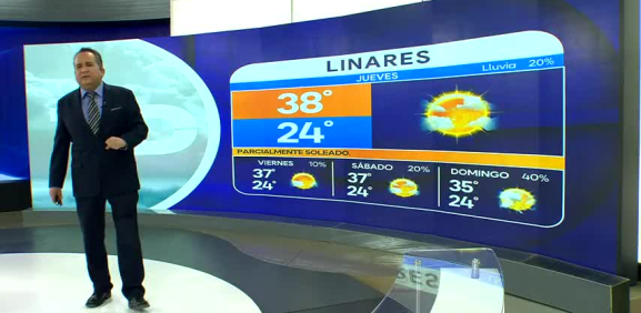 Abimael Salas nos da el pronóstico del tiempo en Monterrey para este jueves 22 de agosto de 2024.