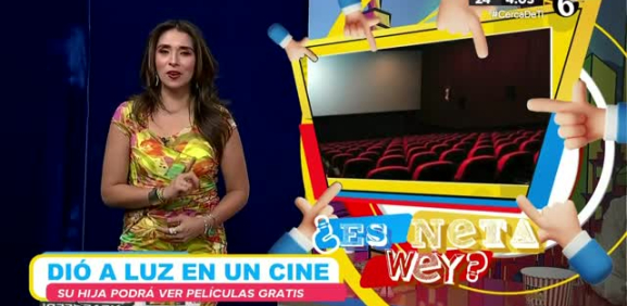 Esta mujer tuvo un parto 'de película'