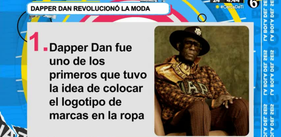 Dapper Dan fue uno de los primeros en colocar el logo de la marca en la ropa