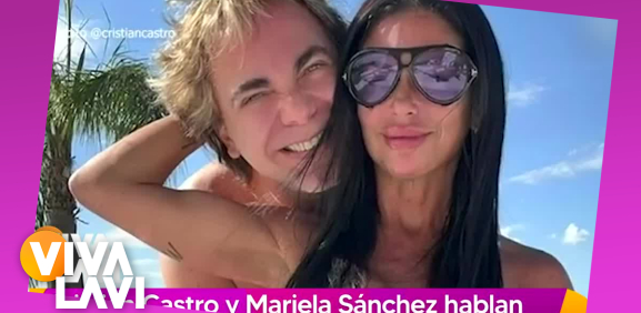 Cristian Castro y Mariela Sánchez dan detalles sobre su relación