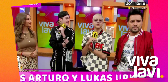 Luis Arturo y Lukas Urkijo presentan su nuevo tema en 'VivalaviMx'