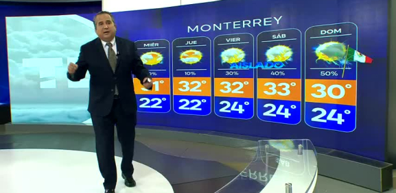 Abimael Salas nos da el pronóstico del tiempo en Monterrey para este martes 10 de septiembre de 2024.