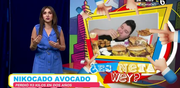 Nikocado Avocado perdió 113 kilos en dos años