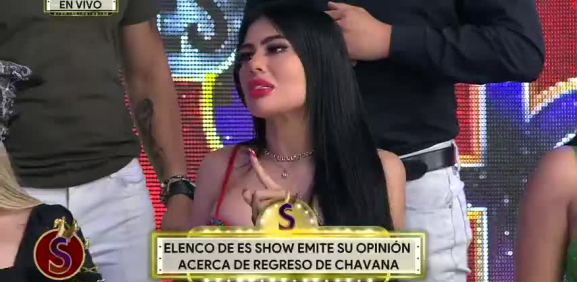 La conductora explota en el programa al ver que Chavana pudiera regresar a su programa