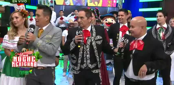 El conductor no le parece las bromas de Chavana en el programa especial