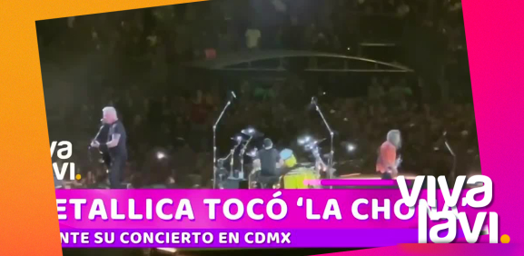 Metallica sorprenda a fans al cantar "La Chona"