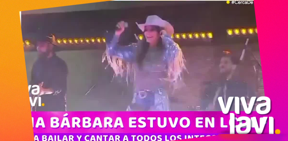 Ana Bárbara arma tremenda fiesta en LCDLF