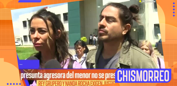 Rey Grupero y Nanda Rocha denuncian presunto abuso a su hijo