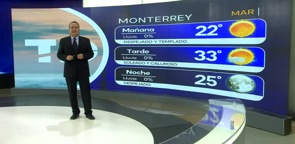 Abimael Salas nos da el pronóstico del tiempo en Monterrey para este martes 01 de octubre de 2024.