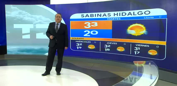 Abimael Salas nos da el pronóstico del tiempo en Monterrey para este martes 08 de octubre de 2024.