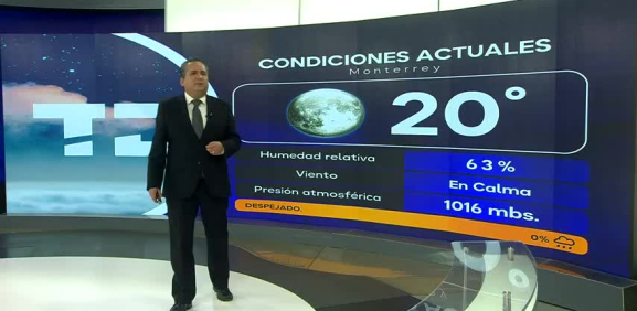 Abimael Salas nos da el pronóstico del tiempo en Monterrey para este martes 15 de octubre de 2024.