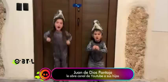 Juan de Dios Pantoja causa polémica por abrir canal de Youtube de sus hijos