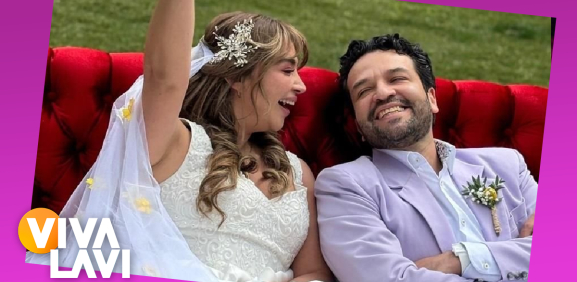 Daniela Lujan y Mario Monroy ya son esposos; así fue su boda