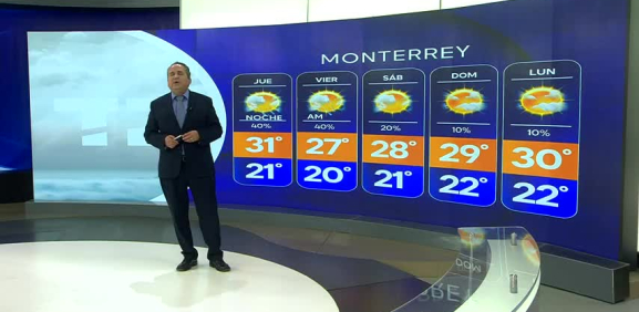 Abimael Salas nos da el pronóstico del tiempo en Monterrey para este miércoles 30 de octubre de 2024.