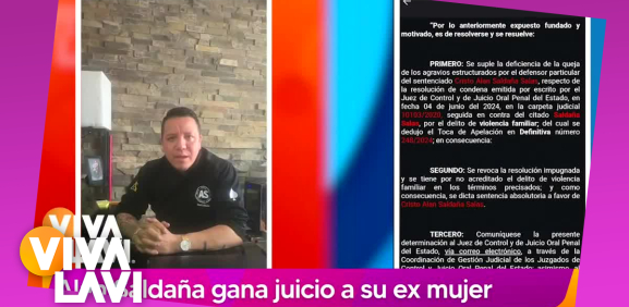 Alan Saldaña gana la patria potestad de sus hijos