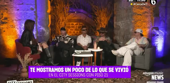 Todo lo que se vivió en el 'City Sessions' con Piso 21