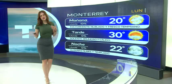 Norma García nos da el pronóstico del tiempo en Monterrey para este lunes 18 de noviembre de 2024.