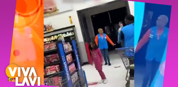 Menor causa destrozos en supermercado