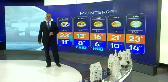 Abimael Salas nos da el pronóstico del tiempo en Monterrey para este lunes 09 de diciembre de 2024.