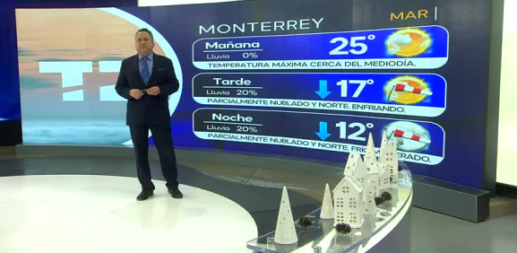 Abimael Salas nos da el pronóstico del tiempo en Monterrey para este martes 10 de diciembre de 2024.