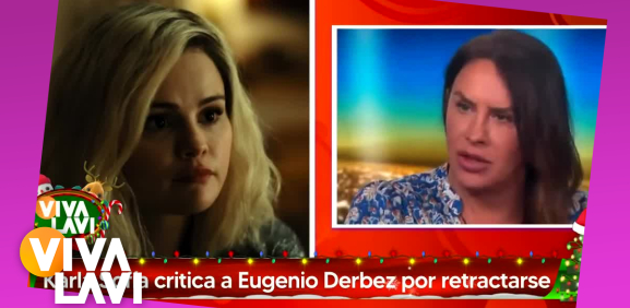 Karla Sofía Gascón defiende a Selena Gómez de Eugenio Derbez