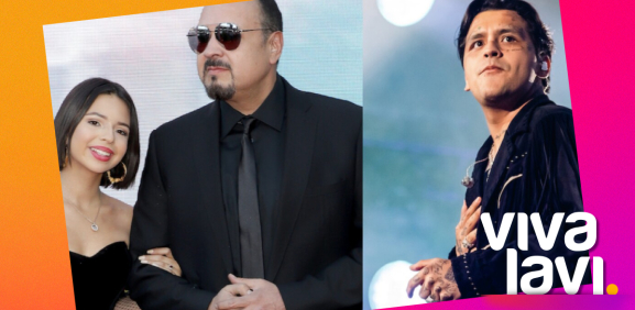 Pepe Aguilar sube al escenario a Christian Nodal y manda mensaje a los 'haters'