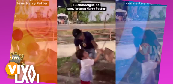 Niño desata caos con varita de bengala en parque