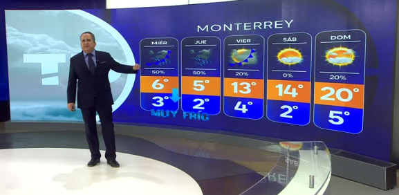 Abimael Salas nos da el pronóstico del tiempo en Monterrey para este martes 07 de enero de 2025.