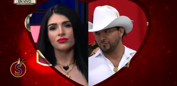 Los celos se hacen presente al ver a su pareja muy 'juntito' con Melissa