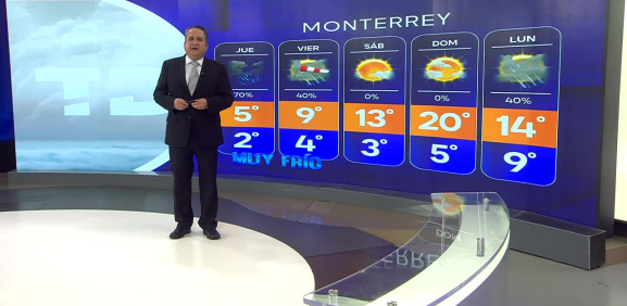 Abimael Salas nos da el pronóstico del tiempo en Monterrey para este miércoles 08 de enero de 2025.