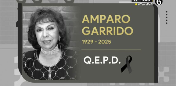 Muere Amparo Garrido a los 95 años