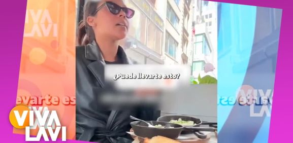 Influencer exige comida nueva porque se le enfrió por tomarle fotos