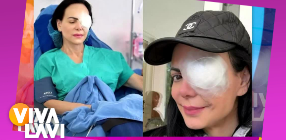 Maribel Guardia es sometida a una cirugía en su ojo