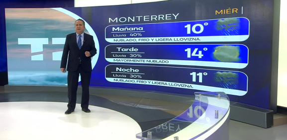 Abimael Salas nos da el pronóstico del tiempo en Monterrey para este miércoles 15 de enero de 2025.