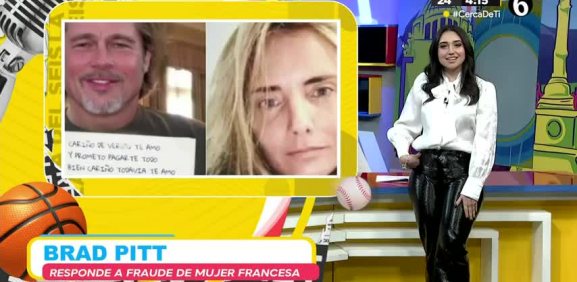 El actor reacciona ante la historia de esta señora al darle dinero a un falso Brad Pitt