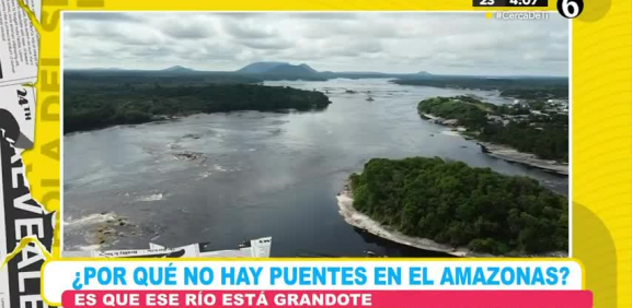 Conoce la razón por la cual este enorme río no tiene puentes