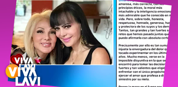 Olivia Collins sale en defensa de Maribel Guardia