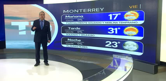 Abimael Salas nos da el pronóstico del tiempo de fin de semana para Monterrey, viernes 07 de febrero de 2025.