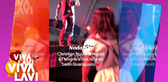 Christian Nodal sorprende a mini fan regalándole su sombrero