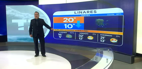 Abimael Salas nos da el pronóstico del tiempo en Monterrey para este jueves 13 de febrero de 2025.