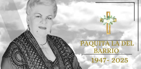 Así recuerdan los famoso a Paquita la del Barrio