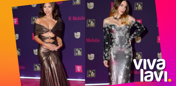 Belinda y Ángela Aguilar se 'reencuentran' durante premiación