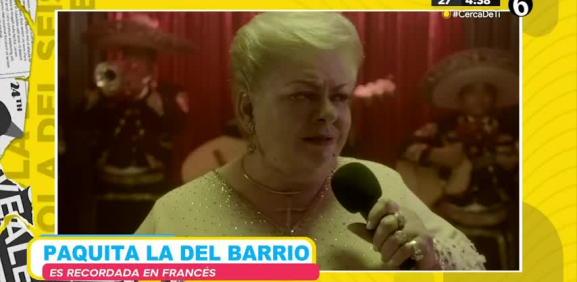 Las canciones de la mujer que le canta a los hombres no tienen barrera