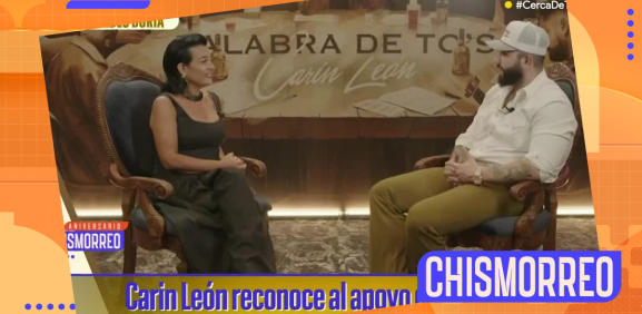 Carín León en exclusiva para 'Chismorreo'