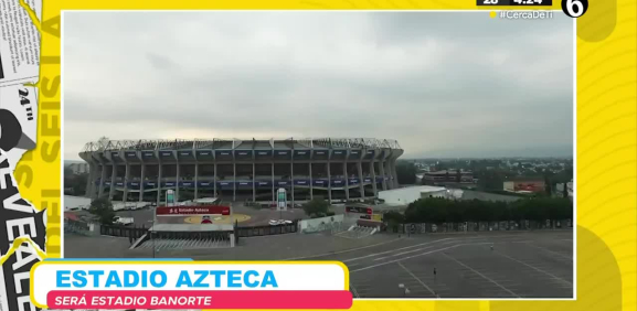 Con las muchas renovaciones en el icónico estadio, también tendrá su cambio de nombre como 'Estadio Banorte'