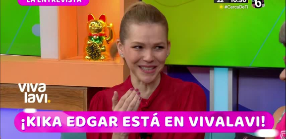 Kika Edgar en exclusiva en 'VivalaviMx'