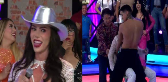 En pleno baile el chico quedó desentendido sobre que pasa con esta invitada
