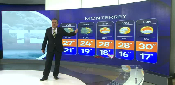 Abimael Salas nos da el pronóstico del tiempo en Monterrey para este miércoles 07 de mayo de 2025.
